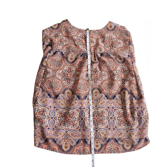 Zac & Rachel Boho Paisley Flowy Blouse - Picture 13 of 15